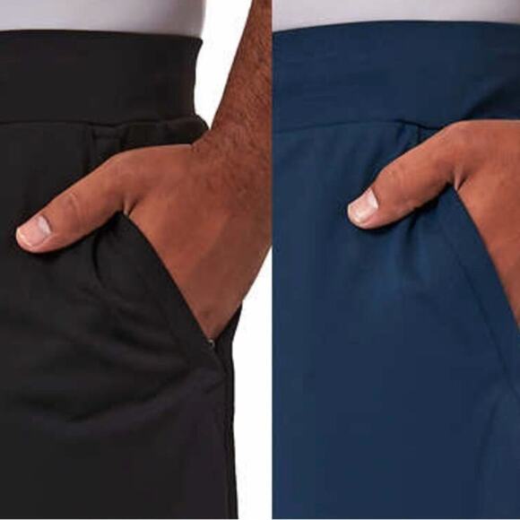 32 Degrees Men's Active Performance Shorts Black Blue Size 3X NWT - Picture 5 of 6